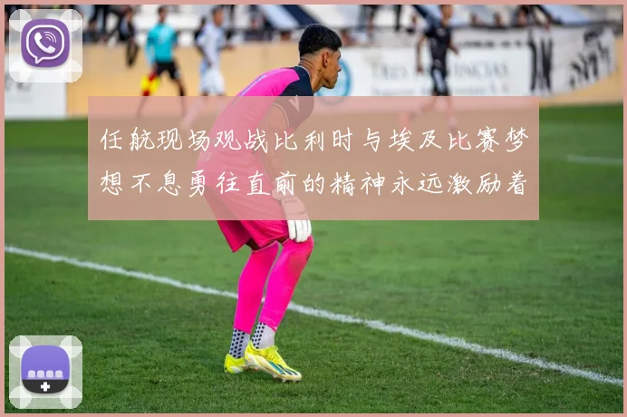 任航现场观战比利时与埃及比赛梦想不息勇往直前的精神永远激励着我们